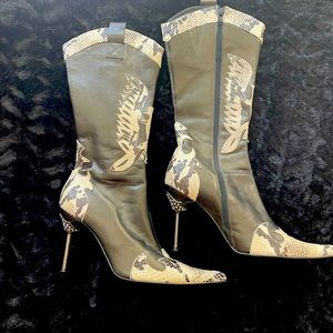 Cowboy stiletto boot